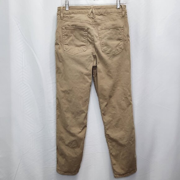 Good American Good Classic Pants Womens 10 30 Tan High Rise Stretch Casual 0210X - Picture 3 of 8